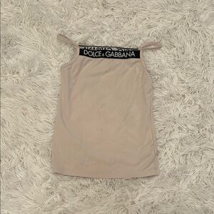 Dolce & Gabbana Girls Logo Tank
